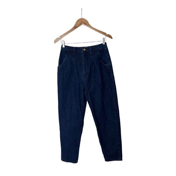 Triarchy Women's Blue High Waisted Crop Jeans Pants 27 0909 - Picture 1 of 6